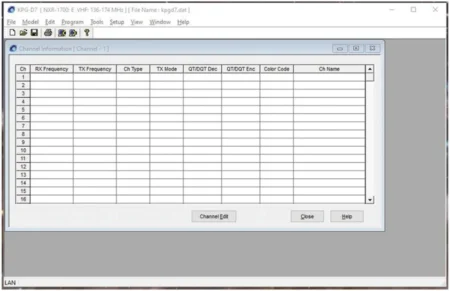 Software De Programacion Kenwood Para Repetidores Nxr-1700 Nxr-1800 (serie Nx-1000)/kpg-d7e