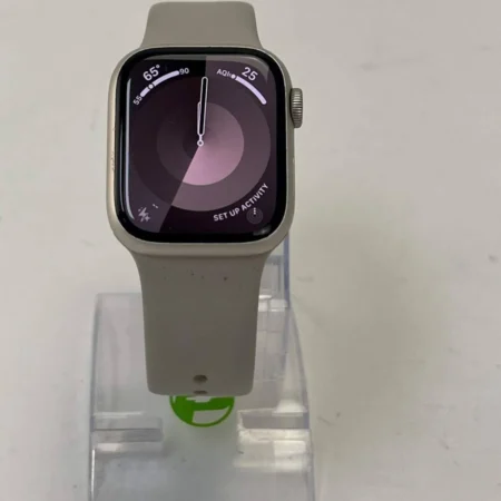 Apple Watch Series 7 OLED 45 mm Digital Pantalla táctil Beige Wifi GPS (satélite)