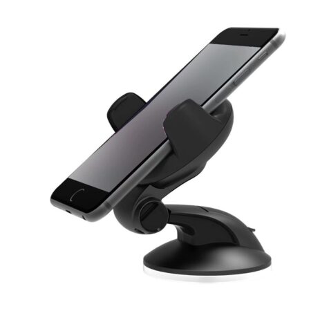 Soporte Para Telefono Celular Baseus Suwx010001 Para Coche/Abs + Silicona/Color Negro