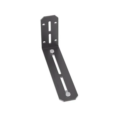 Soporte En “L” De Montaje A Pared Panduit Fr6Lb/O Parte Frontal O Posterior De Gabinetes/Para Canaletas Fiberrunner 4X4 O 6X4/Color Negro