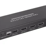 Splitter HDMI 1X4 Epcom Titanium Velocidad De Trasmision 48Gbps/Resolucion 8K/Salida De Audio/Hdcp 2.3/Tt314-8K