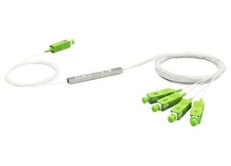 Splitter Divisor Optico Linkedpro Lp-plc-1x4apc/plc/1x4/conectores Sc/apc