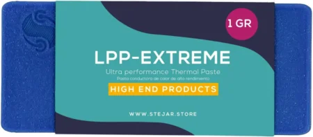PASTA TERMICA STEJAR LPP-EXTREME DE 50GRAMOS INCLUYE ESPATULA Y TOALLITA LIMPIADORA/LPP-EXTREME-50GR