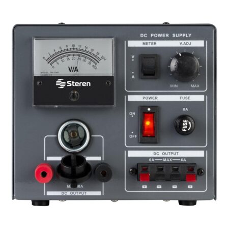 Fuente De Poder Regulada Steren Prl-25, De 0 A 15 Vcc, 6, 10 O 30 Amperes