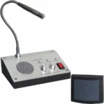 Microfono Intercomunicador Steren Int-300 Aux 3.5Mm/20 A 16,000Hz/Para Ventanilla/Negro-Gris