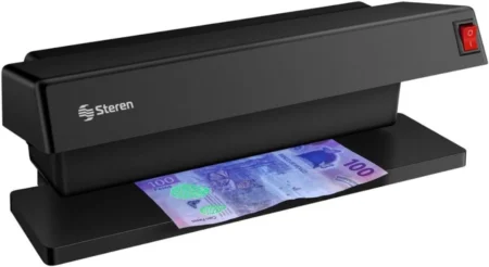 Lampara Detectora De Billetes Falsos Steren Seg-050, Uv, Color Negro