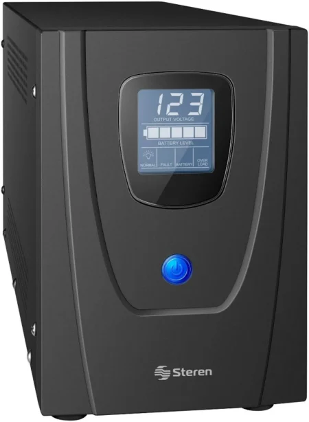 No Break Steren Nb-2200 1300W/2200Va/8 Contactos/Respaldo Aprox. De 70Min