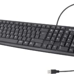 Teclado Alambrico Steren Com-624 Español, USB, Negro