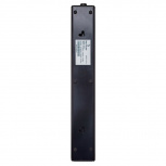 Barra Multicontacto Barracuda Sp107, 7 Contactos Nema 5-15, Color Negro