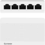 Switch Steren Swi-005 Fast Ethernet 5 Puertos 10/100Mbps, No Administrable