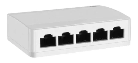 Switch Steren Swi-005 Fast Ethernet 5 Puertos 10/100Mbps, No Administrable