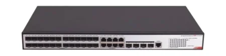 Switch Gigabit Hikvision Ds-3E2736-Hi-24F8T4X 24 Puertos Sfp Ge/8 Puertos RJ45 Ge/4 Puertos Sfp De 10G/Administrable/Configuracion Nube Hik-Partnerpro/Soporta Igmp/Color Negro