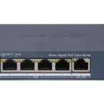 Switch Hikvision Ds-3E1505P-Ei 4 Puertos 1000 Mbps PoE+/1 Puerto 1000 Mbps Uplink/Gigabit PoE+/Administrable/Configuracion Nube Hik-Partnerpro/Modo Extendido Hasta 300 Mts/60 Watts