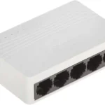 SWITCH HIKVISION DS-3E0105D-E 5 PUERTOS/NO ADMINISTRABLE/FAST ETHERNET 10/100 MBPS/PARA ESCRITORIO/COLOR BLANCO