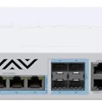 Switch Mikrotik 8 Puertos 10G RJ45, 4 Compartidos RJ45/Sfp+, Crs312-4C+8Xg-Rm