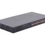 Switch PoE Planet Gsw-2620Vhp 24 Puertos PoE+ 10/100/1000Mbps + 2 Puertos Sfp, 52 Gbit/S, 8000 Entradas