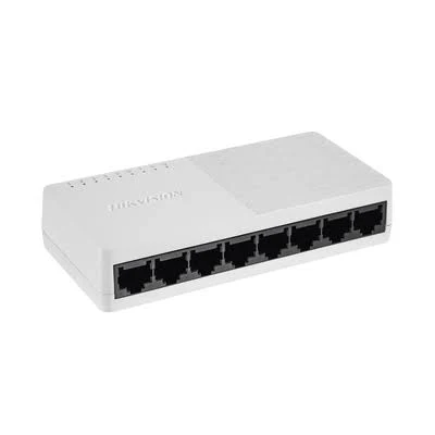 Switch Hikvision Ds-3E0108D-O 8 Puertos/No Administrable/De Escritorio/Fast Ethernet 10/100Mbps