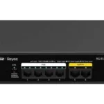 Switch Ruijie Rg-Es106F-P 6 Puertos 10/100Mbps/No Administrable/PoE+ Hasta 54W/Color Negro