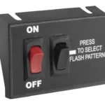 Switch Universal De Encendido/Apagado Ecco Sw99 Control De Patrones De Destello/3.5''X2.15''/12 Vcc
