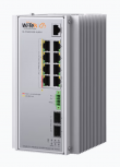 Switch Semi-Industrial Wi-Tek Wi-Ps212Gf-I-V2 8 Puertos 10/100 (PoE), 1 Puerto 1000/Mbps + 1 Puerto Sfp, 240W, 9.6 Gbit/S, 2.000 Entradas, No Administrable