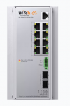 Switch Semi-Industrial Wi-Tek Wi-Ps212Gf-I-V2 8 Puertos 10/100 (PoE), 1 Puerto 1000/Mbps + 1 Puerto Sfp, 240W, 9.6 Gbit/S, 2.000 Entradas, No Administrable