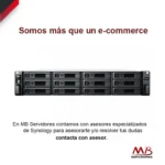 Servidor NAS Para Rack Synology Rs2423Rp+ 12 Bahias Expandible A 24 Bahias, 8Gb, AMD Ryzen V1780B 3.35Ghz, USB 3.2