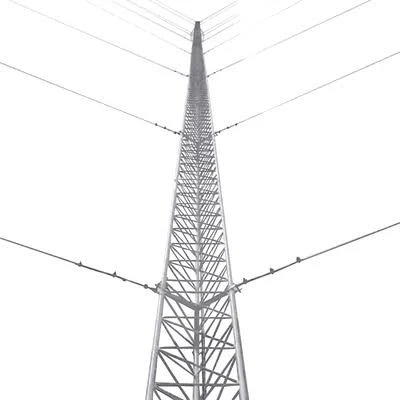 Kit De Torre Syscom Ktz-45G-039 Arriostrada De Piso De 39Mts Con Tramo Stz45G Galvanizado Por Inmersion En Caliente