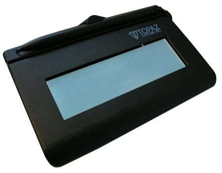 Digitalizador De Firma Con Visor Topaz – Negro, LCD, Si