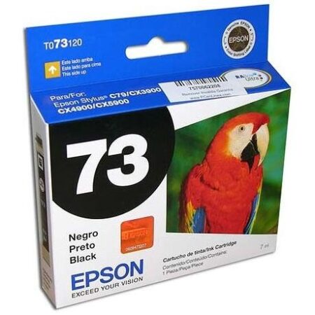 Cartucho De Tinta Epson 73 Negro T073120-Al