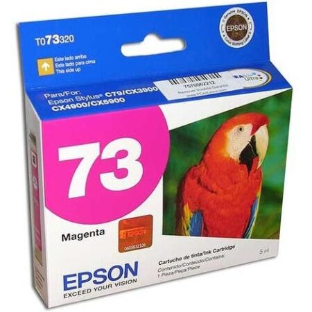Cartucho De Tinta Epson 73 Magenta, T073320-Al