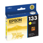 Cartucho Tinta Epson 133 Amarillo Alto Rendimiento T133420