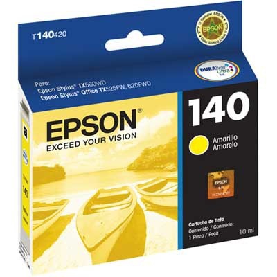 Cartucho De Tinta Epson T140420-Al Stylus Color Amarillo