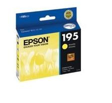 Cartucho De Tinta Epson 195 Amarillo P/Xp-201/110/Xp-211, T195420-Al