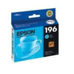 Cartucho De Tinta Epson 196 Cyan P/Xp-401/Wf-2532 T196220-Al