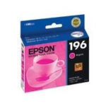Cartucho Tinta Epson 196 Magenta P/Xp-401/Wf-2532 T196320-Al