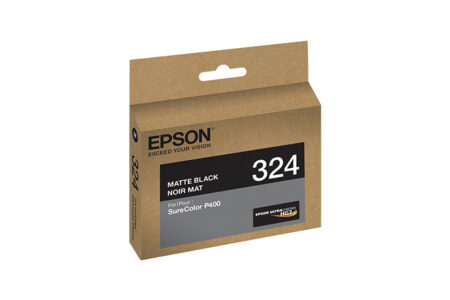 Cartucho De Tinta Epson Negra Mate Sc-P400, T324820