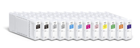 Cartucho De Tinta Epson T44P720 Ultrachrome Pro12, Color Negro Claro, 350Ml