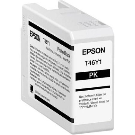 Cartucho De Tinta Epson T46Y400 Amarillo De 50Ml/Ultrachrome Pro10/Para Plotter P900