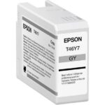 Cartucho De Tinta Epson T46Y700 Ultrachrome Pro 10 50Ml/Color Gris
