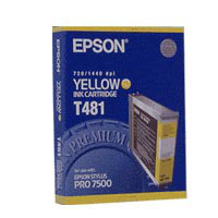 Cartucho Epson T481011 - Amarillo, Epson