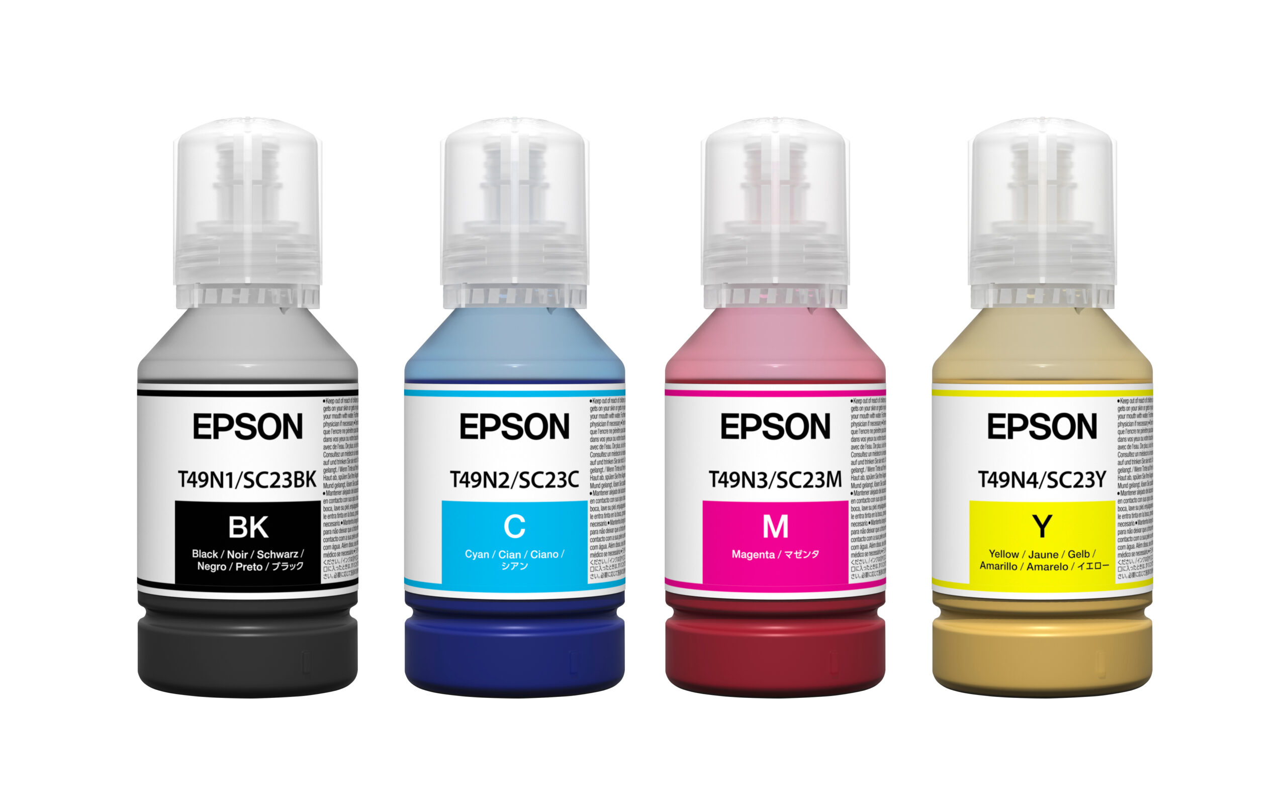 Botella De Tinta Epson T49h400 Amarillo 140ml