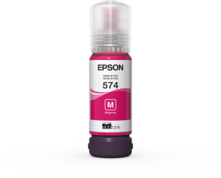 Botella De Tinta Epson T574 Magenta, 70Ml, 7.300 Paginas, T574320-Al