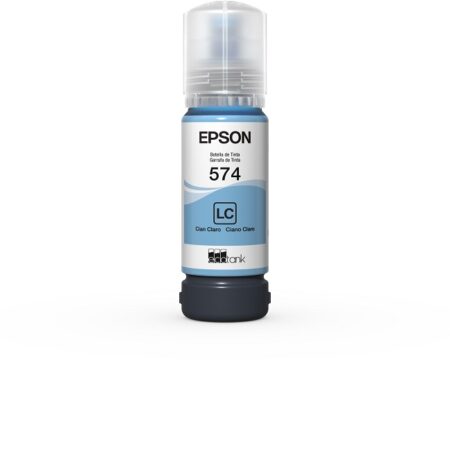 Botella De Tinta Epson T574520-Al Color Cyan Claro 65Ml Para Ecotank L8050