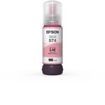 Botella De Tinta Epson T574 Magenta Claro, 70Ml, 7,300 Paginas, T574620-Al