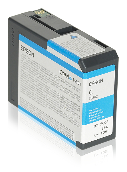 Cartucho De Tinta Epson Stylus Pro T580200 Cyan