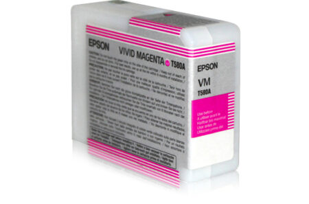 Cartucho De Tinta Epson Stylus Vivid Pro T580A00 Magenta