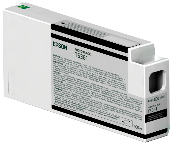 Cartucho De Tinta Epson Stylus Pro Negro, T636100