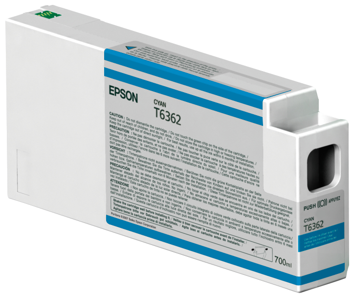 Cartucho De Tinta Epson Cyan Stylus, T636200