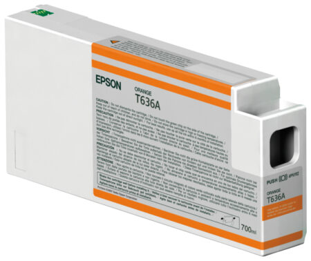 Tinta Epson Stylus Pro Naranja 7900/9900 700Ml, T636A00