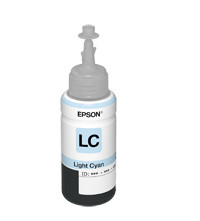 Botella De Tinta Cyan Light Epson T673520-al Para L800